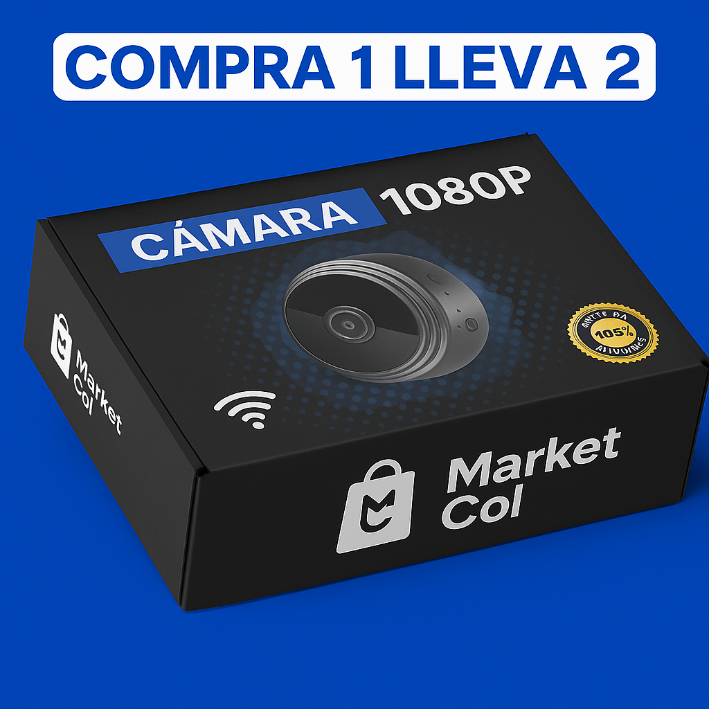(COMPRA 1 Y LLEVA 2) Mini Cámara Espía PREMIUM + Regalo Sorpresa [1080P ULTRA HD]